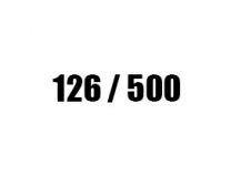 126 / 500