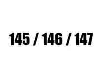 145 / 146 / 147