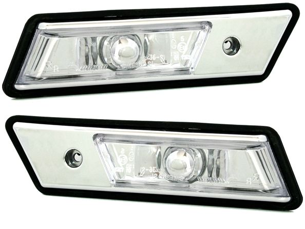 Kristalni bočni migavci BMW E36 / E34 (91-99) - hrom