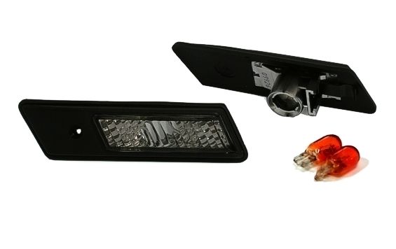 Kristalni bočni migavci BMW E36 / E34 / E32 (91-99) - crni zatamnjeni