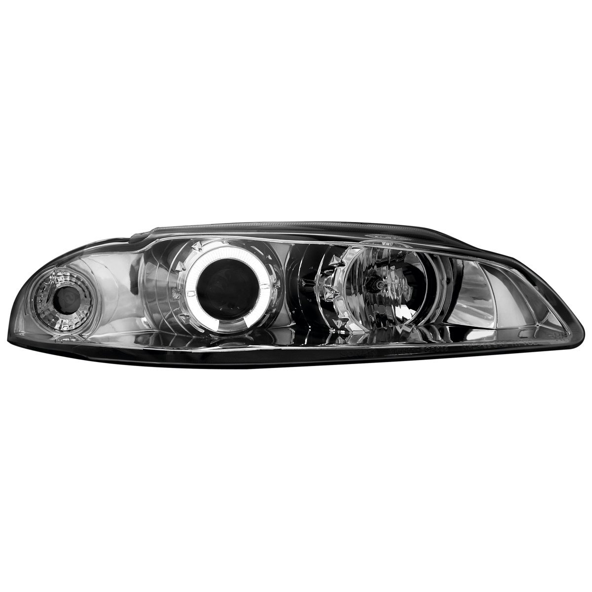 Kristalni farovi Angel Eyes MITSUBISHI ECLIPSE (95-99) - hrom