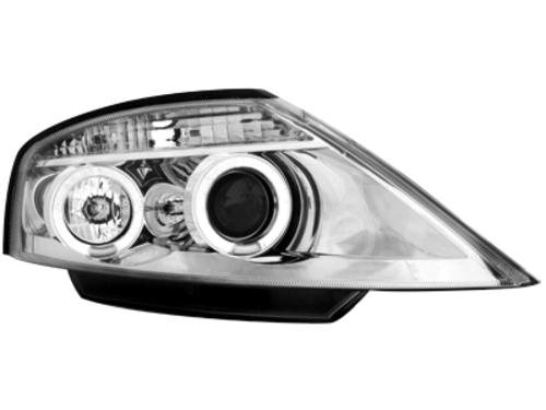 Kristalni farovi Angel Eyes CITROEN C3 (02+)  - hrom