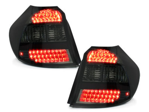 Kristalna LED štop svetla  BMW E87  (2004-2007) - zatamnjena
