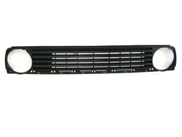 Maska bez znaka VW Golf 2 II sa dva fara - crna