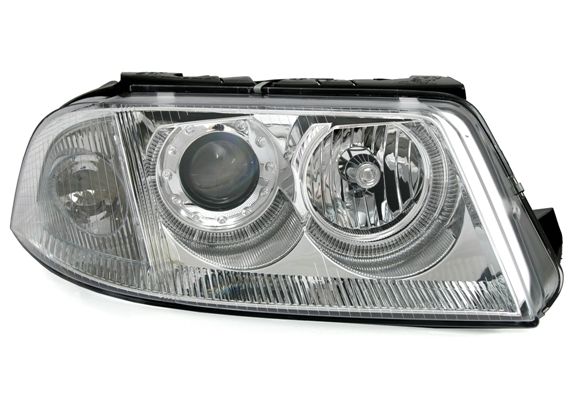 Kristalni farovi Angel Eyes VW PASSAT  B5.5 (01-05)  -  hrom