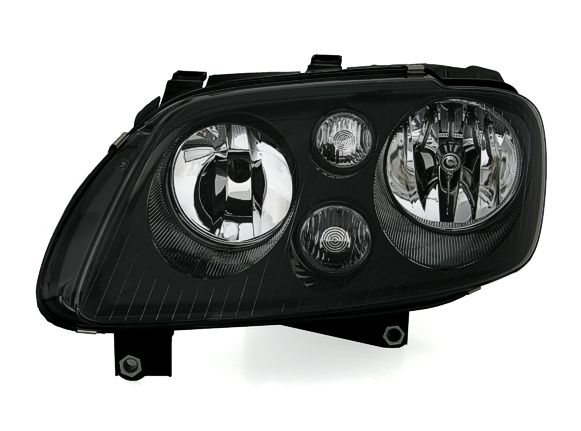 Kristalni farovi VW TOURAN  (03-06) - crni