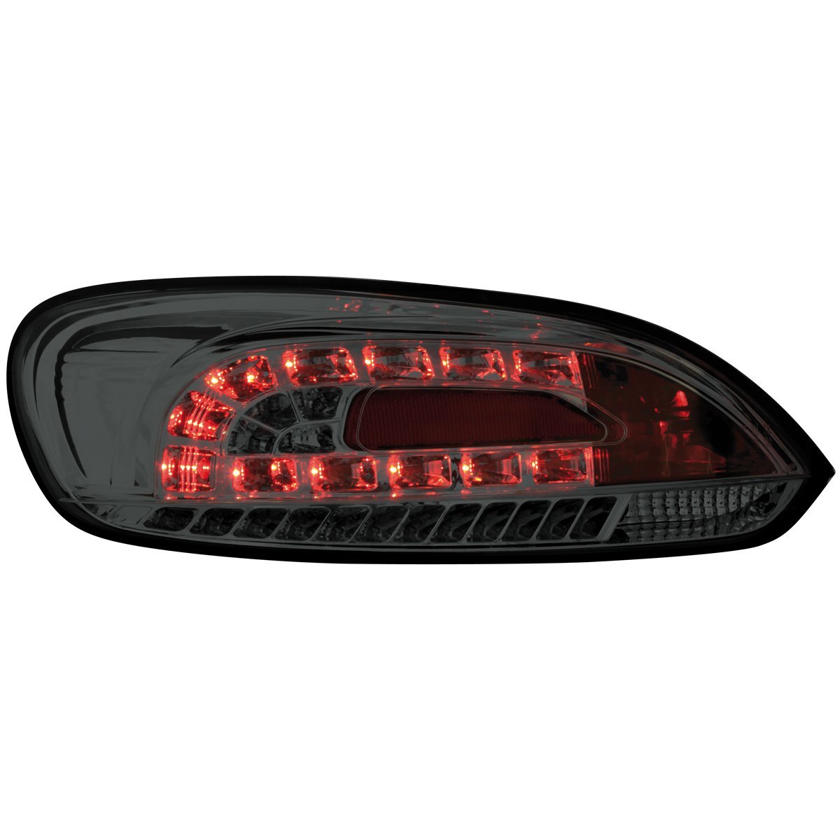 Kristalna LED štop svetla VW SCIROCCO  (2008+) - zatamnjena