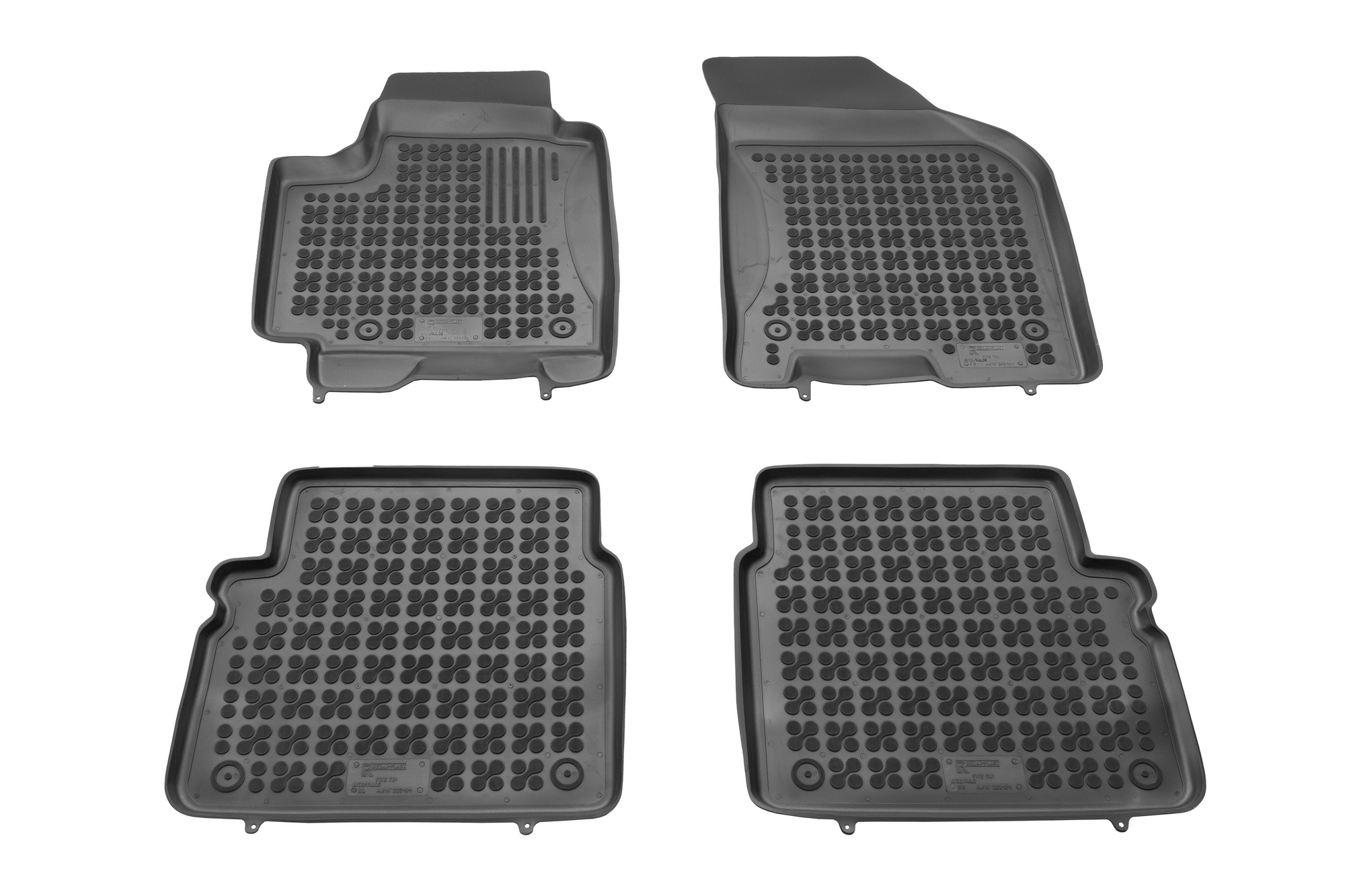 Tipske patosnice Rezaw-Plast gumene CHEVROLET Aveo (2002-2011) / KALOS (2004-2007) - Kadice