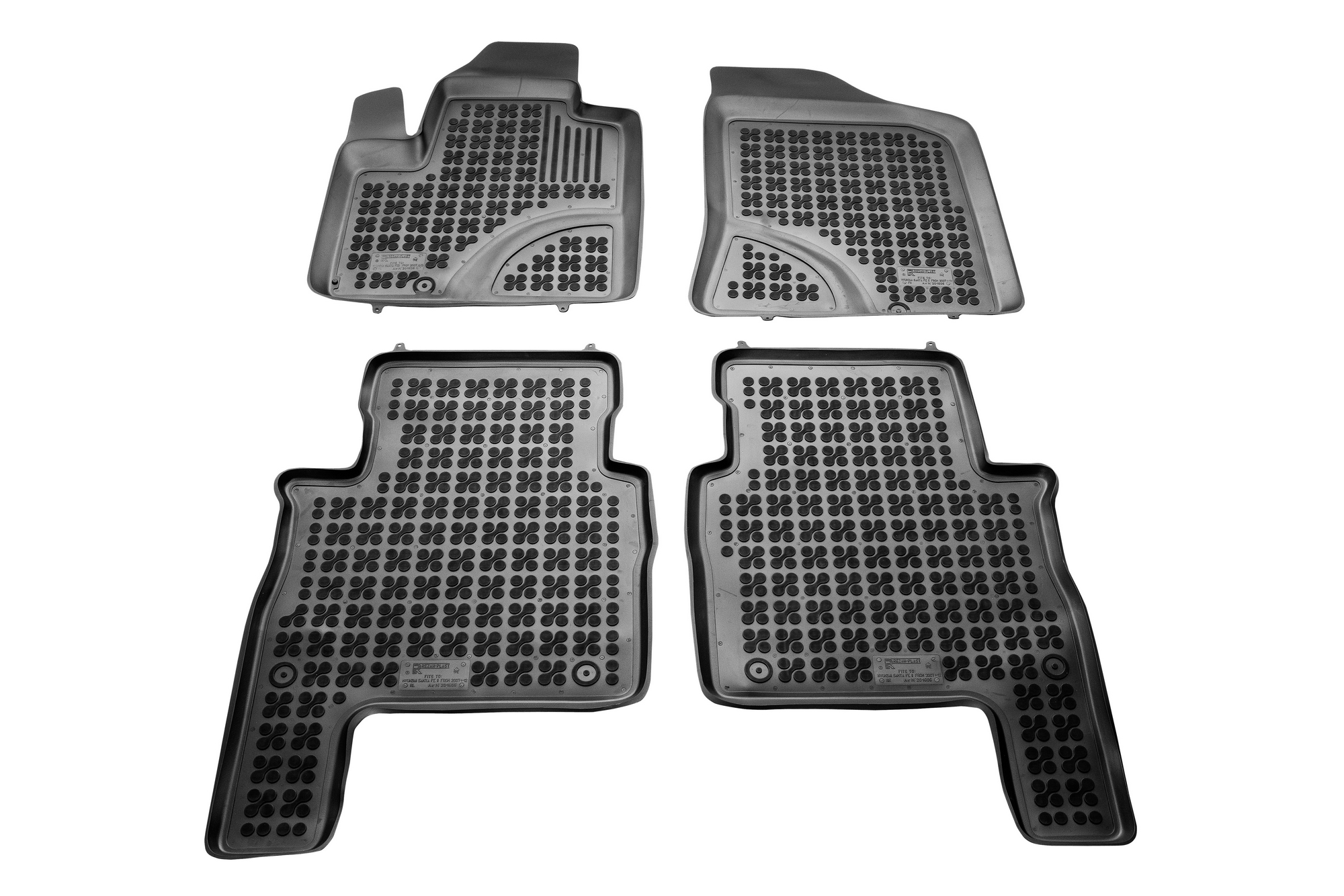 Tipske patosnice Rezaw-Plast gumene HYUNDAI Santa Fe (2007-2012) -  Kadice