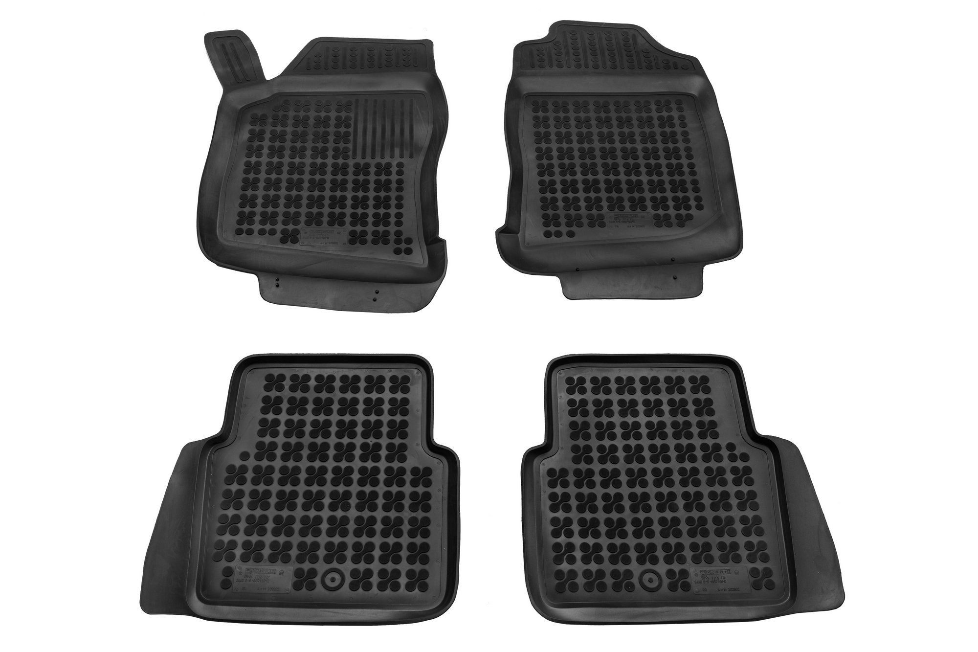 Tipske patosnice Rezaw-Plast gumene SAAB 9-5 (1997-2009) - Kadice