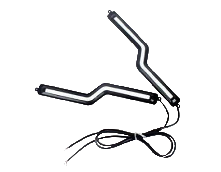 Dnevna svetla COB LED 12W - crna osnova