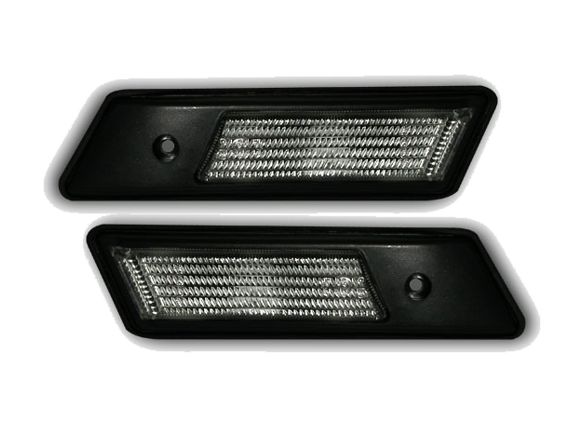 Kristalni bočni migavci BMW E36 / E34 / E32 (91-99)  - crni zatamnjeni