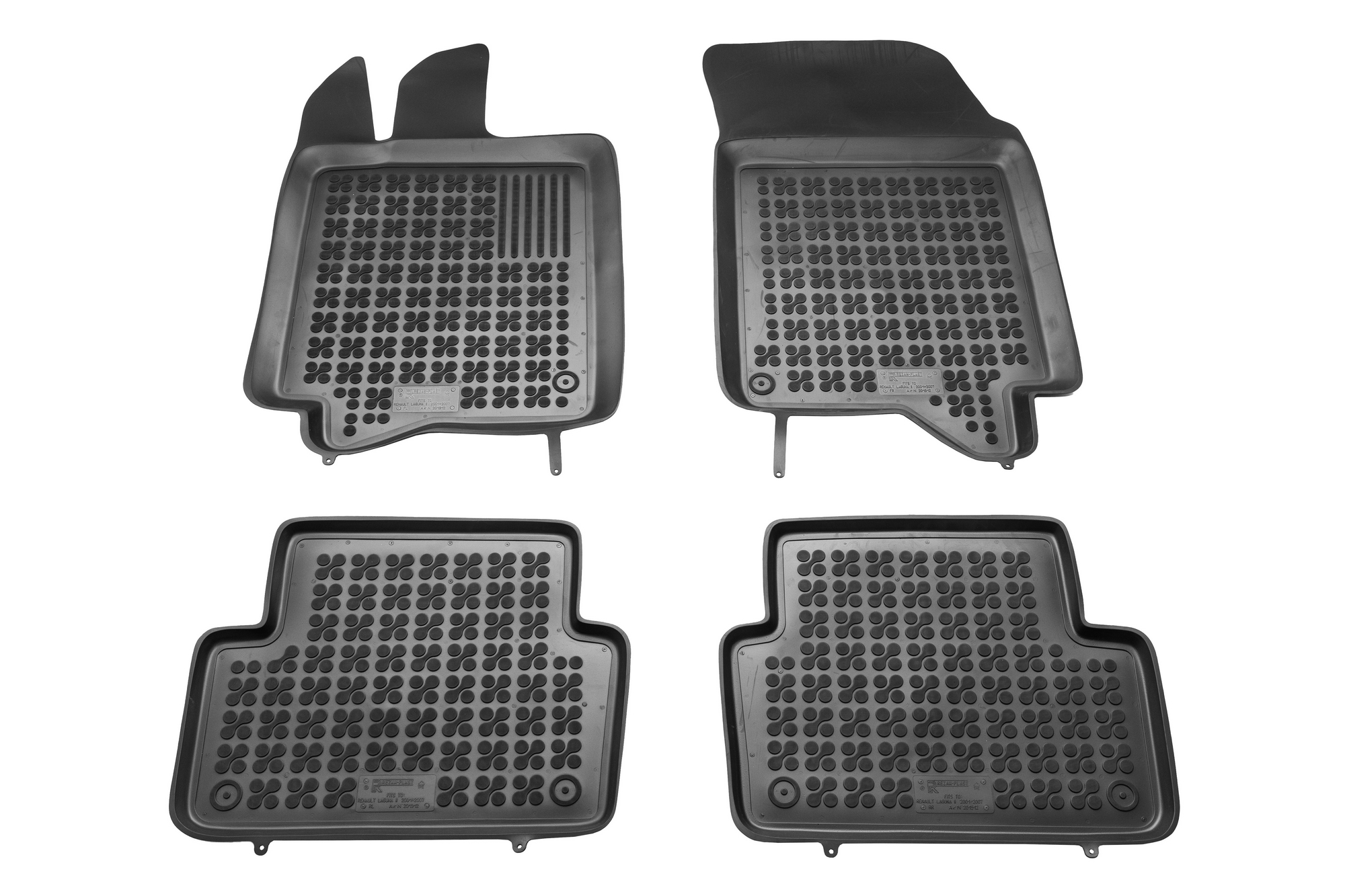 Tipske patosnice Rezaw-Plast gumene RENAULT Laguna 2 (2001-2007) - Kadice