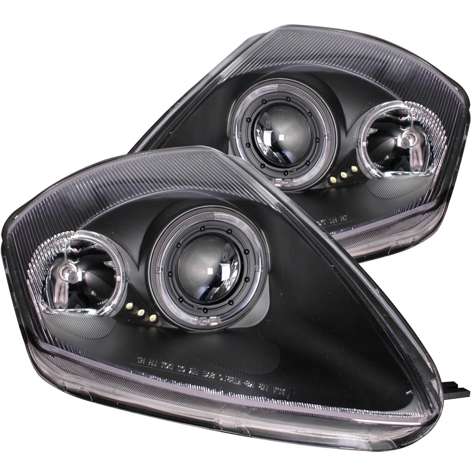 Kristalni farovi Angel Eyes Mitsubishi Eclipse (2000-2005)  - crni