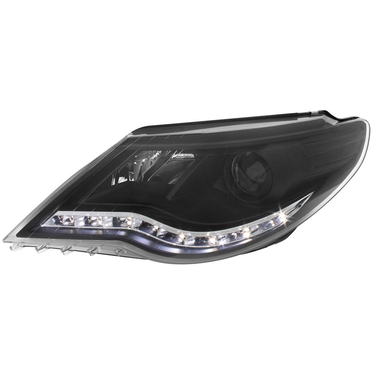 Kristalni farovi Devil Eyes VW PASSAT CC  (2008-2012)  - crni