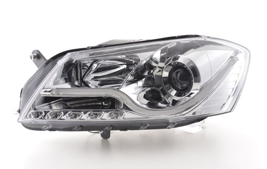 Kristalni farovi Devil Eyes VW PASSAT B7  (2010-2014)  - hrom