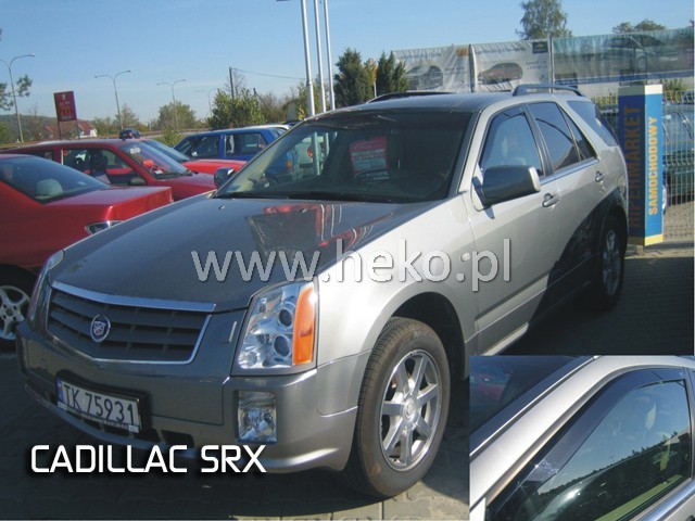 Bočni vetrobrani Team HEKO CADILLAC SRX (2003+) sa 4/5vrata - Sva 4 komplet prednji + zadnji