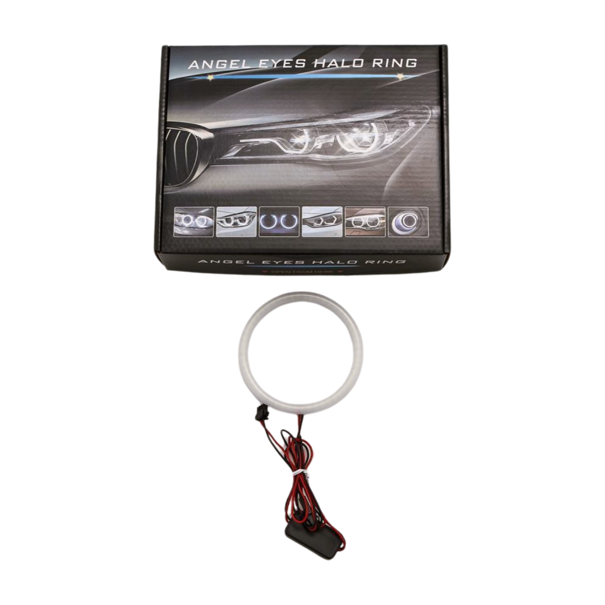 Univerzalni LED Angel Eyes prsten sa 70 SMD dioda - 100mm