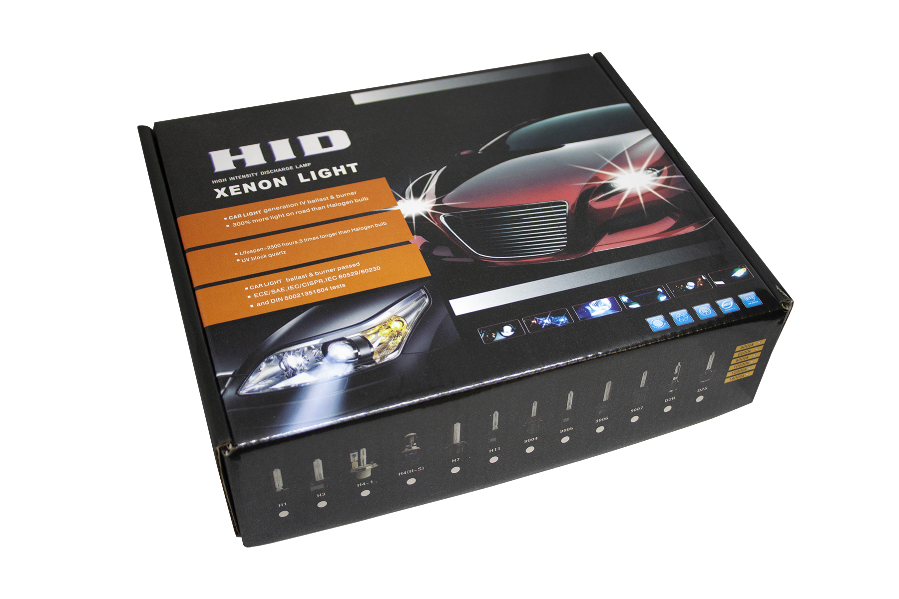 Xenon Komplet brzi H7 55W 6000K - MC5 FAST BRIGHT CANBUS SLIM