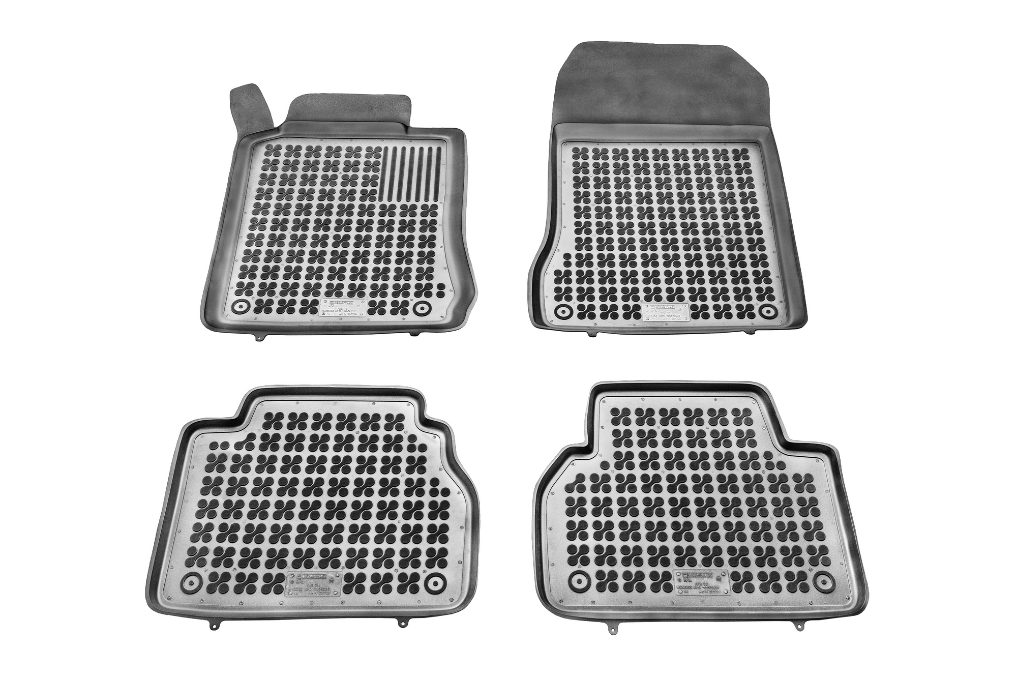 Tipske patosnice Rezaw-Plast gumene Mercedes W210 E-Class (1995-2003) - kadice