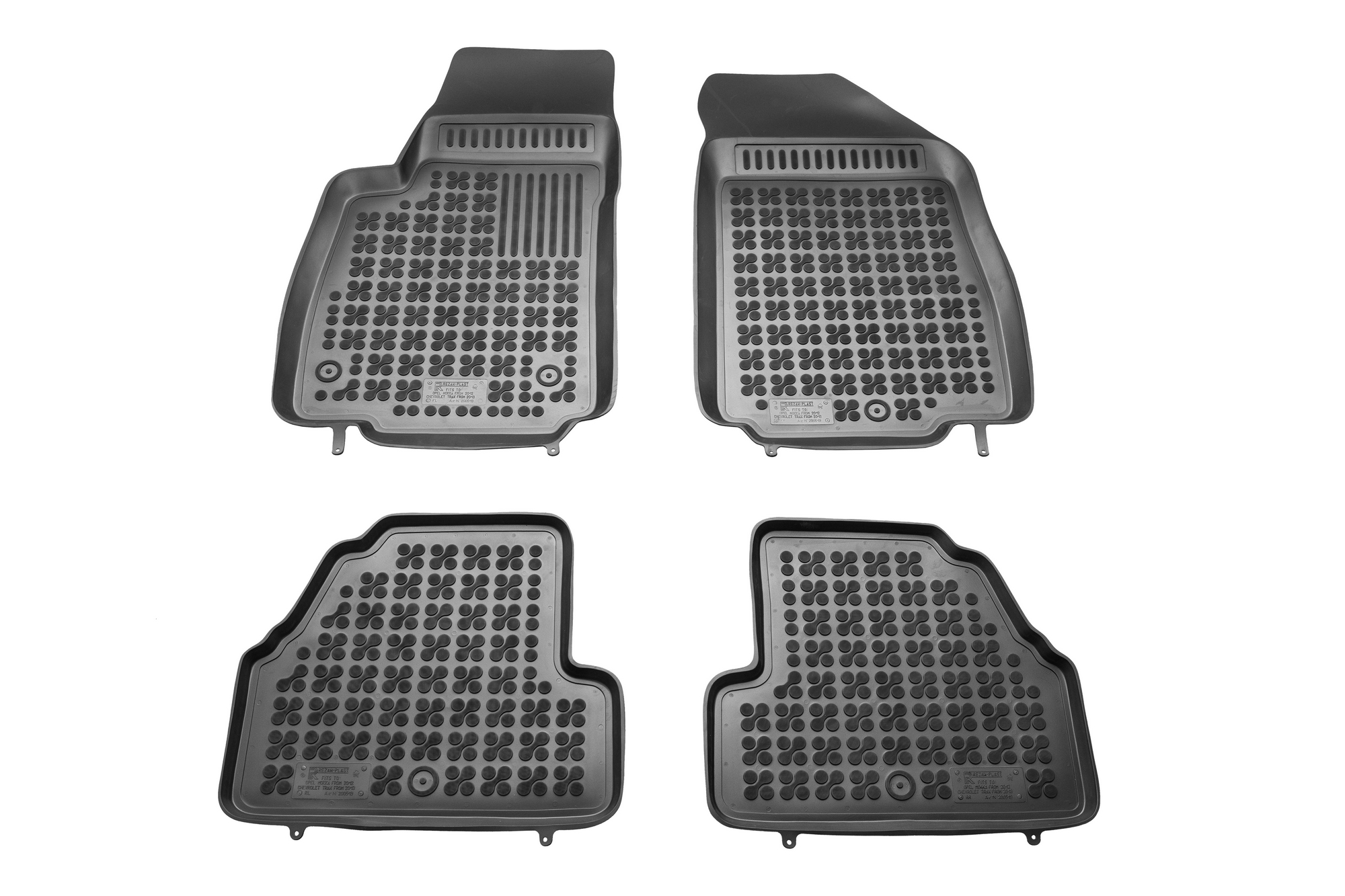 Tipske patosnice Rezaw-Plast gumene Opel Mokka X (2012-2017)/(2017-2020) - kadice