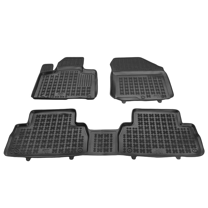 Tipske patosnice Rezaw-Plast gumene HYUNDAI Santa Fe (2018+) - Kadice