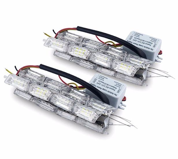 Led Light-bar za dnevna svetla i migavac -  za ugradnjivanje unutar farova