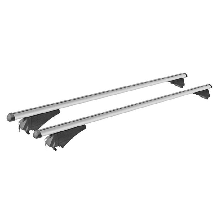 Univerzalni krovni nosač za šinu bez otvora - 120cm, sa ključem