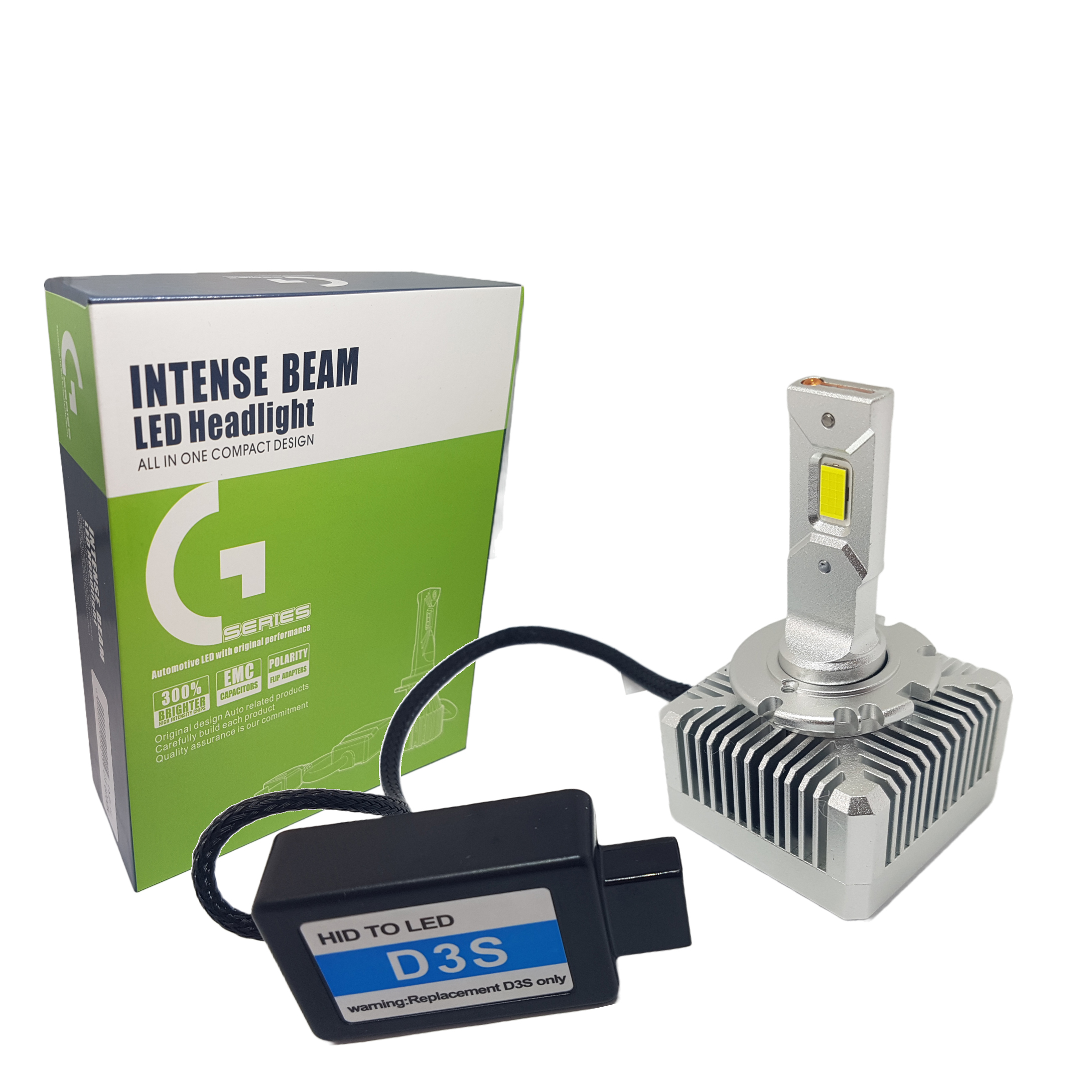LED sijalice D3S za zamenu fabričkih Xenona - 20000 lumena 40W - Canbus 6000K - 300% više svetla