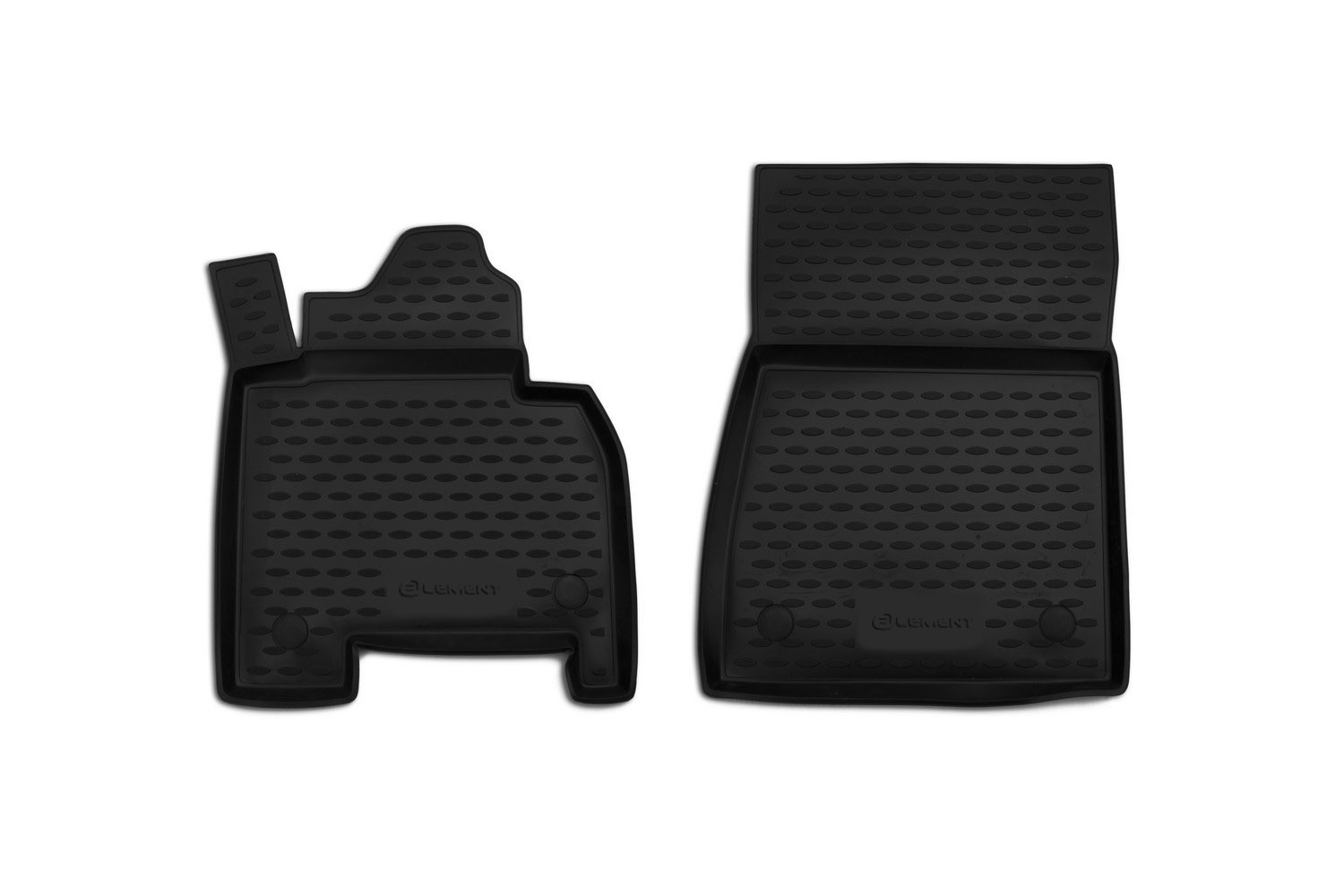 Tipske patosnice Novline gumene MERCEDES-BENZ G-Class W463,  2007->, 1nd row, 2 pcs.