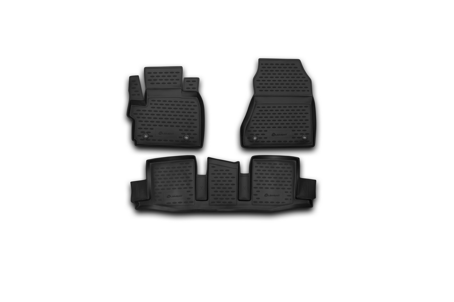 Tipske patosnice Novline gumene TOYOTA IQ 03/2008->, 3 pcs.