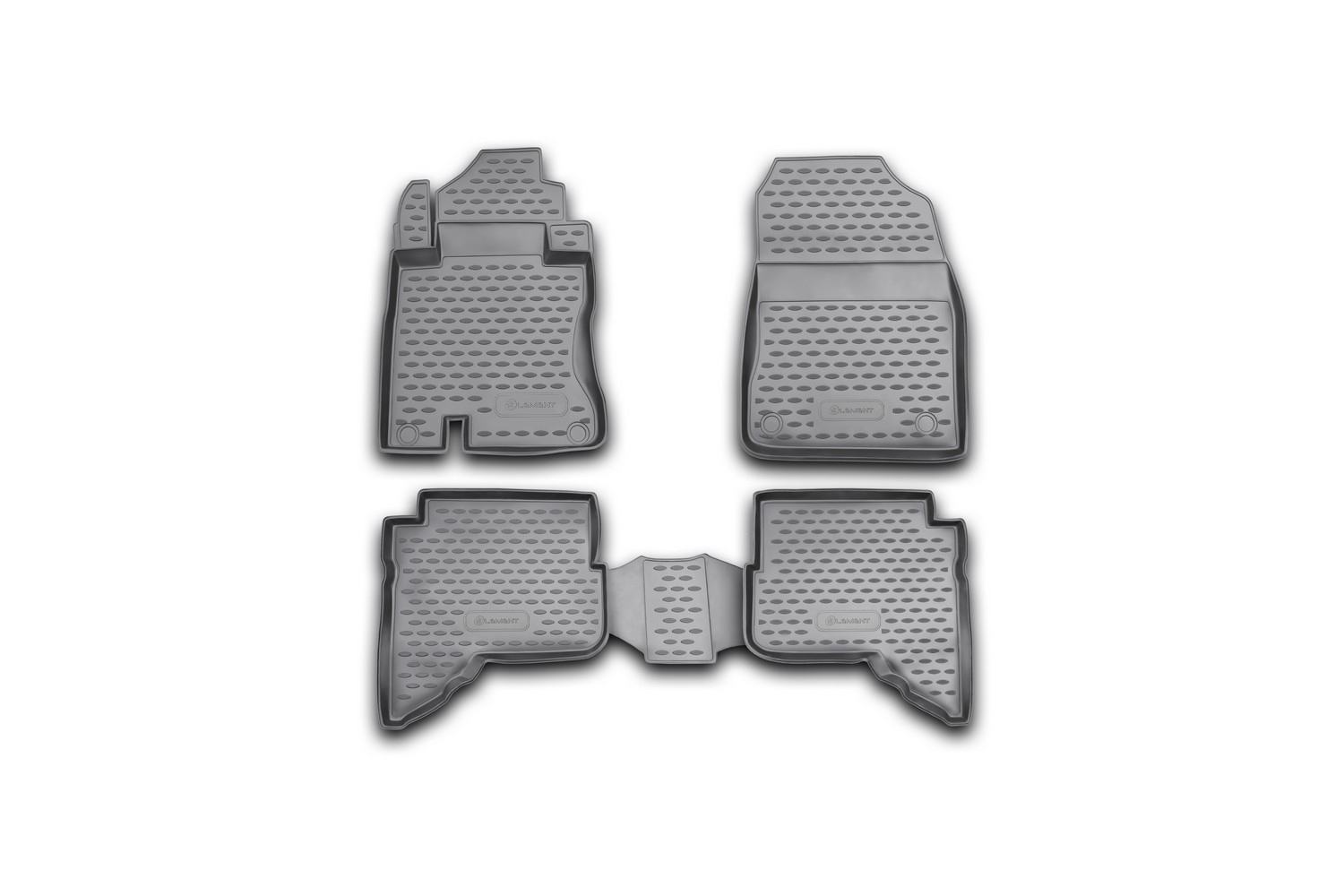 Tipske patosnice Novline gumene DAIHATSU Terios 2006-2017, 4 pcs.