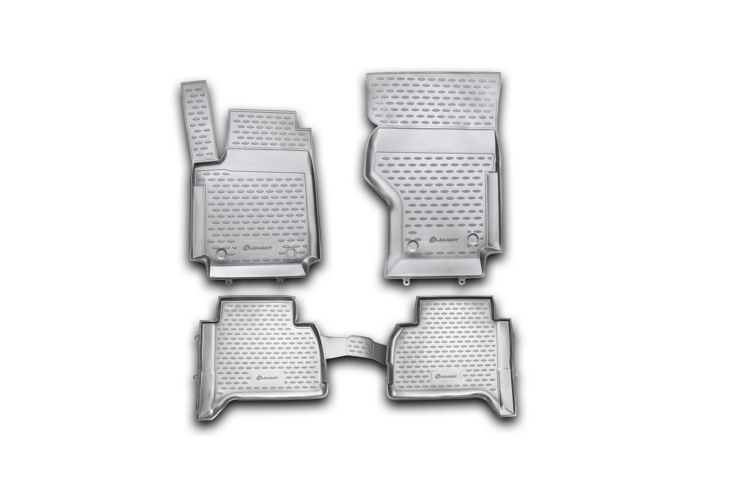 Tipske patosnice Novline gumene VW Amarok, 2010->, 4 pcs.