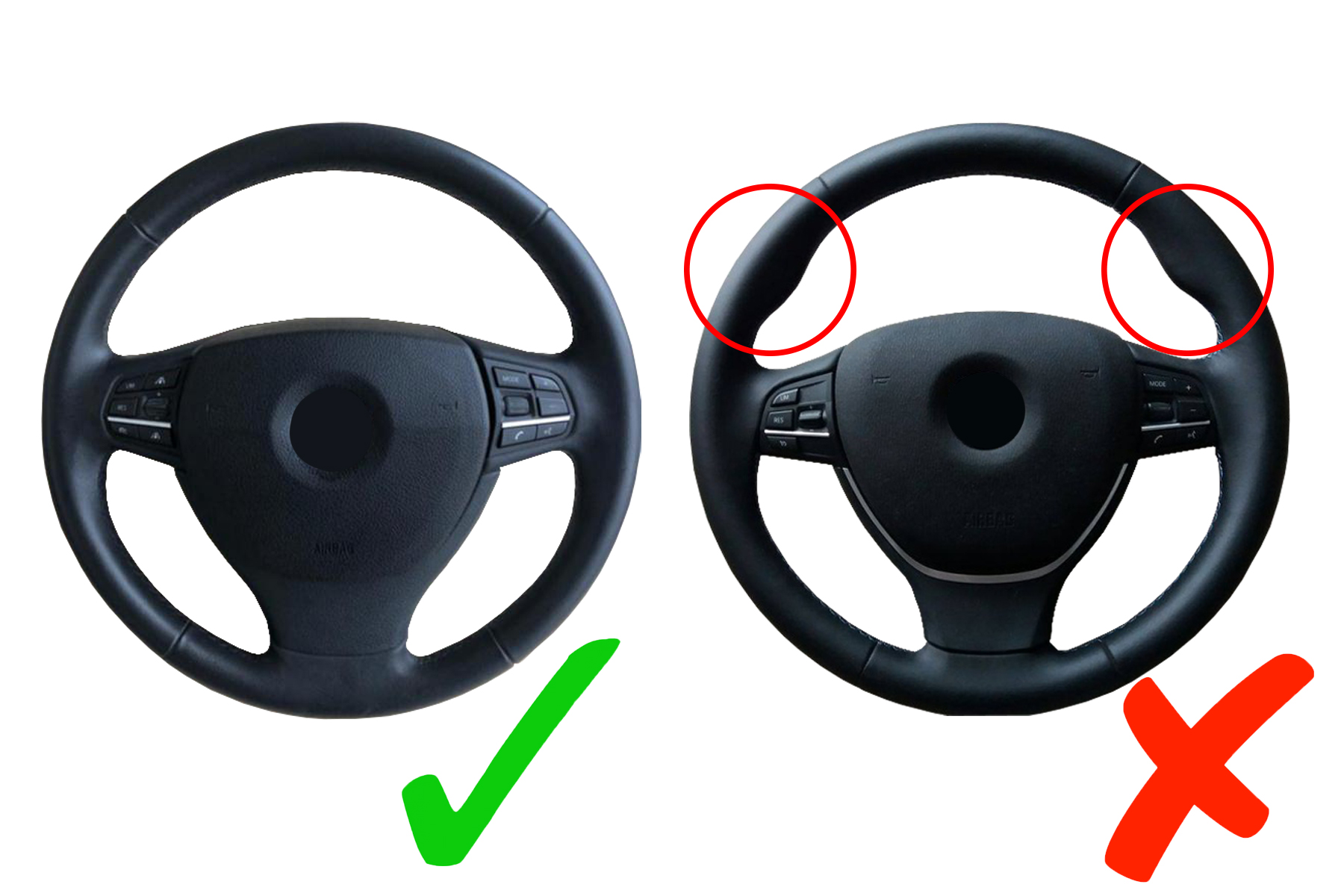 Navlaka / presvlaka za volan - BMW M look