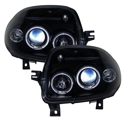 Kristalni farovi Angel Eyes RENO CLIO I (96-98) - crni