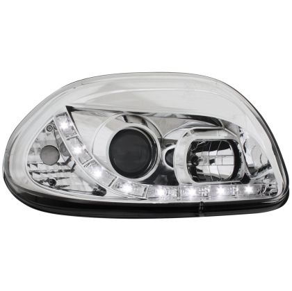 Kristalni farovi Devil Eyes RENAULT CLIO 2 (98-00) - hrom