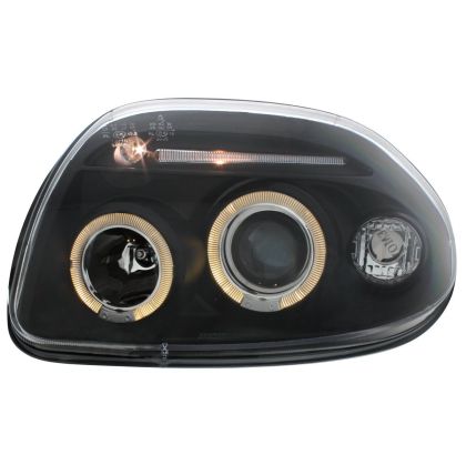 Kristalni farovi Angel Eyes RENAULT CLIO 2 (98-01) - crni