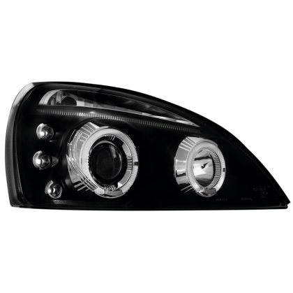 Kristalni farovi Angel Eyes RENAULT CLIO MK3 (01-05) - crni