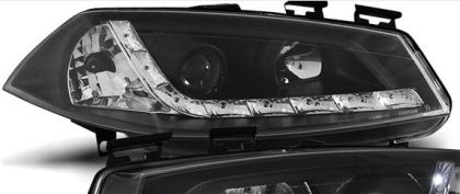 Kristalni farovi Devil Eyes Renault Megane II (2002-2005) - crni