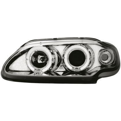 Kristalni farovi Angel Eyes Renault Megane / Scenic 3/5vr. (96-99) - hrom