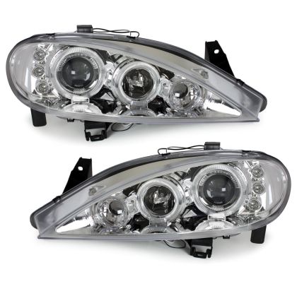 Kristalni farovi Renault Megane I restyling (99-01) -  hrom