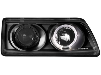 Kristalni farovi Angel Eyes CRX (88-89) - crni