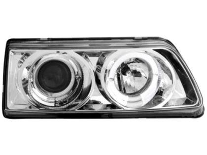 Kristalni farovi Angel Eyes HONDA CRX (90-91) - hrom