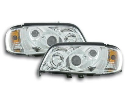 Kristalni farovi Mercedes C-CLASS W202 (93-01) -  hrom