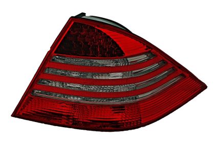 Kristalna LED štop svetla Mercedes  W220 S-Class (98-05) - crvena / zatamnjena