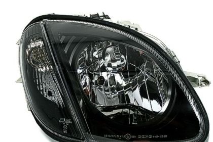 Clear Glass farovi Mercedes R170 SLK (96-04) - crni