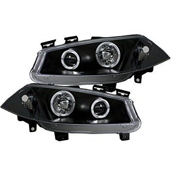 Kristalni farovi Angel Eyes Renault Megane II (2002-2005) - crni