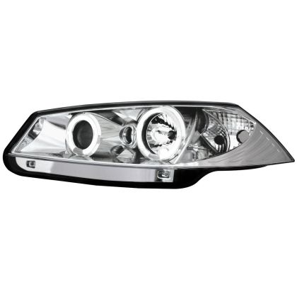 Kristalni farovi Angel Eyes Renault Megane II (2002-2005) - hrom