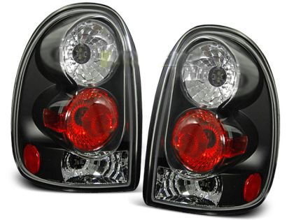 Kristalna štop svetla Chrysler Voyager (96-02) - crna